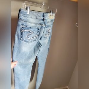 Silver jeans size 29 length 33 skinny